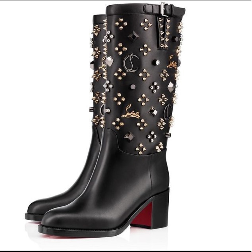 New studded Christian Louboutin Boots
